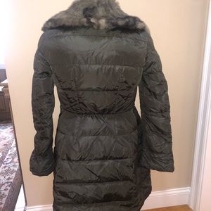 moncler agate short quilted puffer jacket